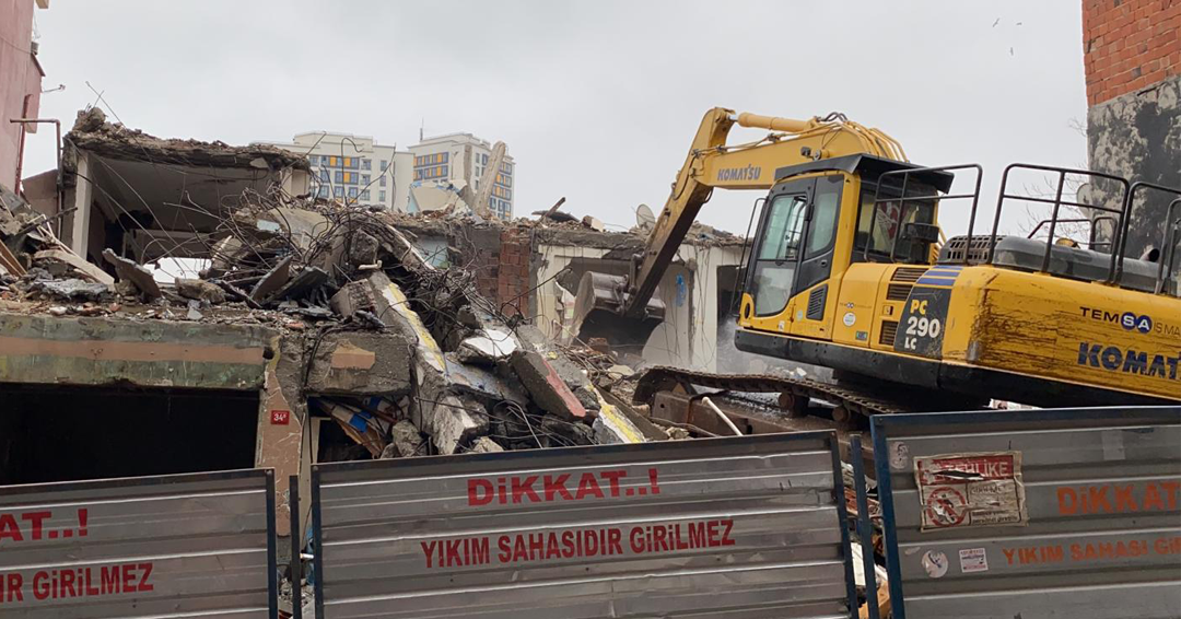 2020 YILI KAĞITHANE İLÇESİ RİSKLİ VE METRUK YAPI YIKIMLARIMIZ